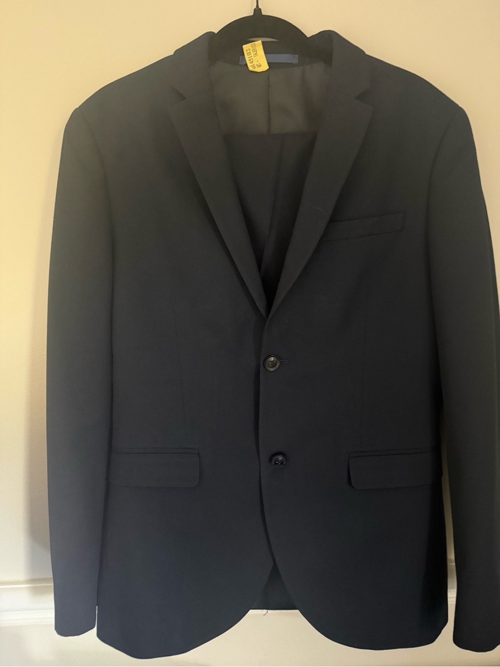 Men's Topman Claaix Navy Blazer - Tailored Two-Button Suit Jacket